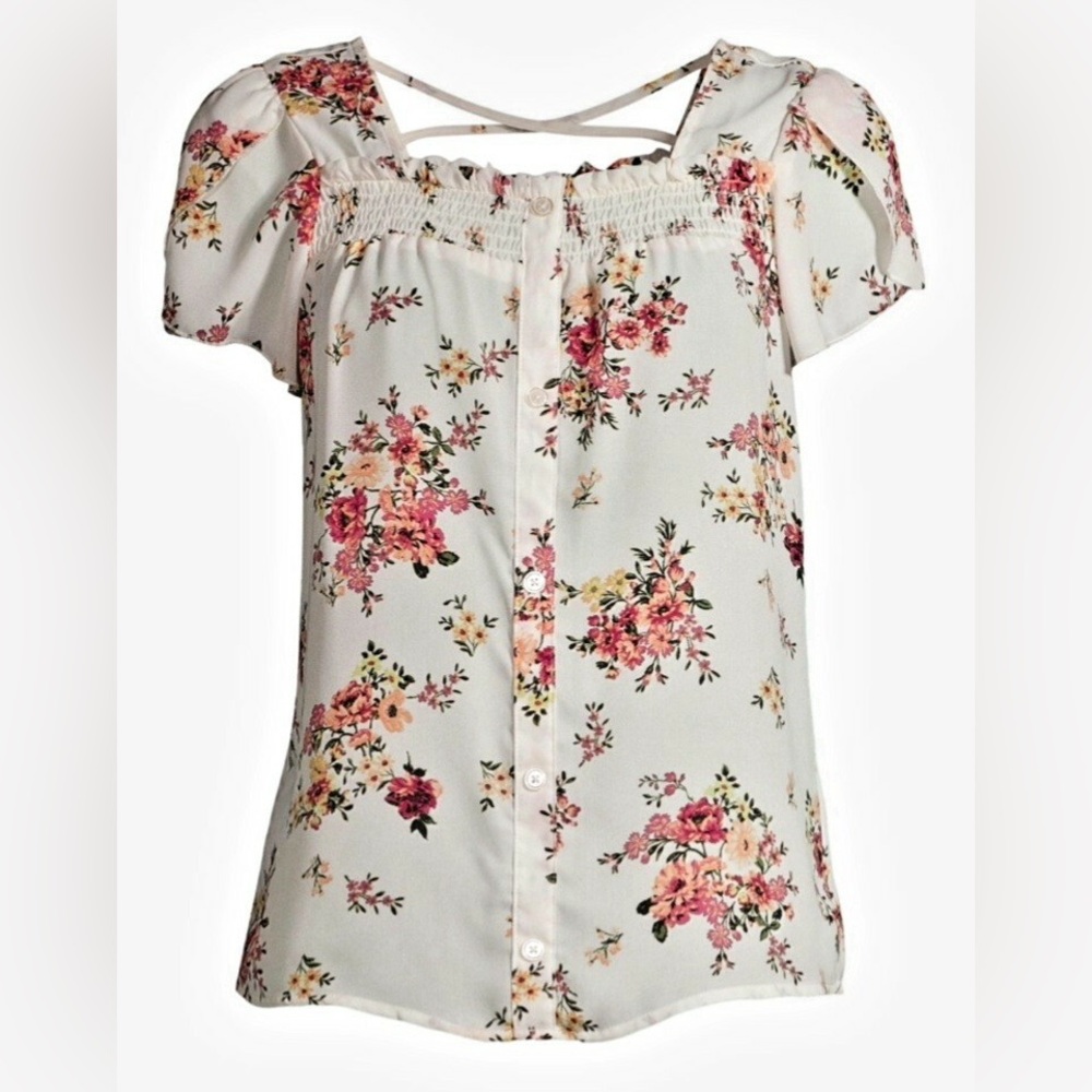☑️Size kids M no boundaries dressy shirt